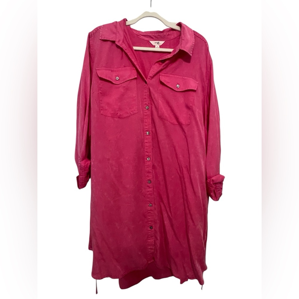 🩷 Pink Shirt Dress 🩷